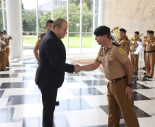 Vice-governador Darci Piana recebe o embaixador da República da Macedônia do Norte, Ivica Bocevski  -  Curitiba, 18/03/2019  - Foto: José Fernando Ogurta/ANPr
