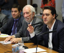 Governador Carlos Massa Ratinho Júnior coordena reunião com o secretariado  -  Curitiba, 19/03/2019  -  Foto: José Fernando Ogura/ANPr