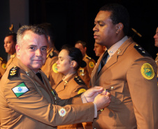 Curitiba, 19 de março de 2019. Solenidade em Comemoração ao 11º Aniversário do BPEC  -  Curitiba, 19/03/2019  -  Foto: Soldado Amanda Morais