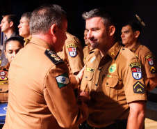 Curitiba, 19 de março de 2019. Solenidade em Comemoração ao 11º Aniversário do BPEC  -  Curitiba, 19/03/2019  -  Foto: Soldado Amanda Morais