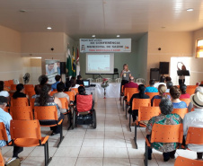 Os 399 municípios do Paraná realizam até a segunda quinzena do mês de abril suas Conferências Municipais de Saúde para a discussão de propostas de melhorias na qualidade dos serviços prestados à população. Estas propostas serão debatidas na esfera estadual, em junho, na 12a Conferência de Saúde do Paraná, e depois de aprovadas, seguem para debate federal, em agosto, na Conferência Nacional de Saúde. Foto:Diogo Pracz de Oliveira/SESA
