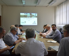 Uma análise sobre o status de Área Livre de Febre Aftosa Sem Vacinação foi apresentada na terça-feira (19) ao secretário estadual da Agricultura e do Abastecimento, Norberto Ortigara, e lideranças do agronegócio paranaense.  -  Curitiba, 20/03/2019  -  Foto: Divulgação SEAB