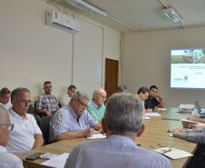 Uma análise sobre o status de Área Livre de Febre Aftosa Sem Vacinação foi apresentada na terça-feira (19) ao secretário estadual da Agricultura e do Abastecimento, Norberto Ortigara, e lideranças do agronegócio paranaense.  -  Curitiba, 20/03/2019  -  Foto: Divulgação SEAB