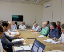 Uma análise sobre o status de Área Livre de Febre Aftosa Sem Vacinação foi apresentada na terça-feira (19) ao secretário estadual da Agricultura e do Abastecimento, Norberto Ortigara, e lideranças do agronegócio paranaense.  -  Curitiba, 20/03/2019  -  Foto: Divulgação SEAB