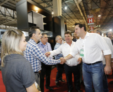 O governador Carlos Massa Ratinho Junior esteve nesta quarta-feira (20) na 12ª edição da Movelpar? Feira de Móveis do Paraná, em Arapongas, Norte do Estado, e destacou a importância da indústria moveleira para a economia paranaense.  -  Arapongas, 20/03/2019  -  Foto: Arnaldo Alves/ANPr