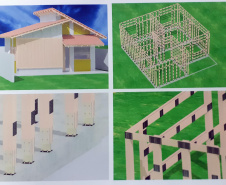 Uma professora e um estudante do Programa de Pós-graduação em Engenharia Civil, do Centro de Tecnologia e Urbanismo (CTU), acabam de receber a Carta Patente do Instituto Nacional de Propriedade Industrial (INPI) de um sistema construtivo inovador, direcionado a habitações populares, que une economia e sustentabilidade