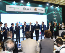 O governador Carlos Massa Ratinho Junior participa nesta quinta-feira (21),  da segunda edição do Smart City Expo Curitiba 2019. Maior evento de cidades inteligentes do mundo, o Smart City acontece na Expo Barigui. Curitiba, 21/03/2019 -  Foto: Gilson Abreu/ANPr