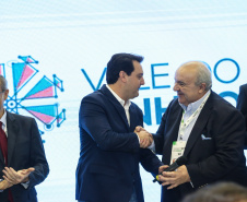 O governador Carlos Massa Ratinho Junior participa nesta quinta-feira (21),  da segunda edição do Smart City Expo Curitiba 2019. Maior evento de cidades inteligentes do mundo, o Smart City acontece na Expo Barigui. Curitiba, 21/03/2019 -  Foto: Gilson Abreu/ANPr