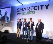 O governador Carlos Massa Ratinho Junior participa nesta quinta-feira (21),  da segunda edição do Smart City Expo Curitiba 2019. Maior evento de cidades inteligentes do mundo, o Smart City acontece na Expo Barigui. Curitiba, 21/03/2019 -  Foto: Gilson Abreu/ANPr