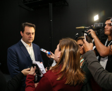O governador Carlos Massa Ratinho Junior participa nesta quinta-feira (21),  da segunda edição do Smart City Expo Curitiba 2019. Maior evento de cidades inteligentes do mundo, o Smart City acontece na Expo Barigui. Curitiba, 21/03/2019 -  Foto: Gilson Abreu/ANPr