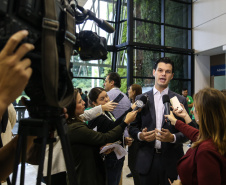Vice governador Darci Piana participa da segunda edição do Smart City Expo Curitiba 2019. Maior evento de cidades inteligentes do mundo, o Smart City acontece na Expo Barigui. Curitiba, 21/03/2019 -  Foto: Gilson Abreu/ANPr
