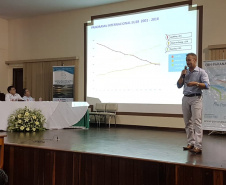Charles Carneiro apresenta gestão em 7 aterros sanitários. Foto: Sanepar