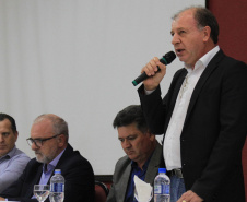 O secretário estadual do Desenvolvimento Urbano, João Carlos Ortega, empossou nesta quinta-feira (21) o secretário-executivo do Conselho Estadual das Cidades (ConCidades), Orlando Bonette. Foto: SEDU