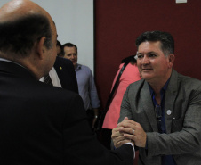 O secretário estadual do Desenvolvimento Urbano, João Carlos Ortega, empossou nesta quinta-feira (21) o secretário-executivo do Conselho Estadual das Cidades (ConCidades), Orlando Bonette. Foto: SEDU