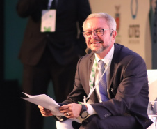 O Instituto de Tecnologia do Paraná (Tecpar) liderou o debate sobre governança em sociedades digitais nesta sexta-feira (22), segundo e último dia de programação do Smart City Expo Curitiba 2019, maior evento internacional sobre cidades inteligentes do mundo. Foto: Tecpar