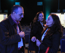 O superintendente executivo do Serviço Social Autônomo (Paranacidade), Álvaro Cabrini Junior, apresentou nesta sexta-feira (22) uma palestra no SmartCity , em Curitiba. Com o tema ?Cidades Circulares - Planejanfo Cidades Sustentáveis, Inovadoras e Inclusivas?  -  cURITIBA, 22/03/2019  -  fOTO: dIVULGAÇÃO sedu