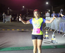 Corrida Noturna da PM tem mais de 500 participantes em Araucária (PR), na RMC. Foto: Soldado Fernando Chauchuti