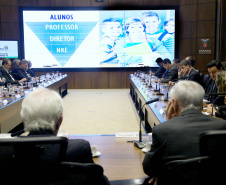 Vice-governador Darci Piana coordena Reunião com Secretariado, com a apresentação da Secretaria da Educação.  -  Curitiba, 26/03/2019  -  Foto: Jaelson Lucas/ANPr