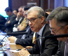 Vice-governador Darci Piana coordena Reunião com Secretariado, com a apresentação da Secretaria da Educação.  -  Curitiba, 26/03/2019  -  Foto: Jaelson Lucas/ANPr