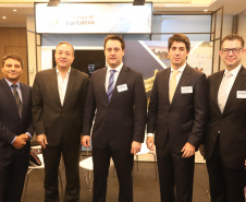Governador Carlos Massa Ratinho Júnior participa  da 3ª edição do evento GRI PPPs e Concessões Brasil, em São Paulo.
São Paulo, 28/03/2019 - Foto: Rodrigo Félix Leal/ANPr