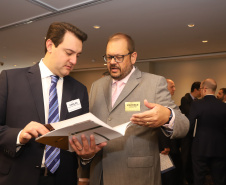 Governador Carlos Massa Ratinho Júnior participa  da 3ª edição do evento GRI PPPs e Concessões Brasil, em São Paulo.
São Paulo, 28/03/2019 - Foto: Rodrigo Félix Leal/ANPr