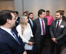 Governador Carlos Massa Ratinho Júnior participa  da 3ª edição do evento GRI PPPs e Concessões Brasil, em São Paulo.
São Paulo, 28/03/2019 - Foto: Rodrigo Félix Leal/ANPr