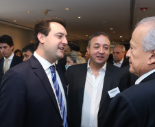 Governador Carlos Massa Ratinho Júnior participa  da 3ª edição do evento GRI PPPs e Concessões Brasil, em São Paulo.
São Paulo, 28/03/2019 - Foto: Rodrigo Félix Leal/ANPr