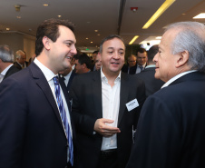 Governador Carlos Massa Ratinho Júnior participa  da 3ª edição do evento GRI PPPs e Concessões Brasil, em São Paulo.
São Paulo, 28/03/2019 - Foto: Rodrigo Félix Leal/ANPr