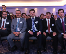 Governador Carlos Massa Ratinho Júnior participa  da 3ª edição do evento GRI PPPs e Concessões Brasil, em São Paulo.
São Paulo, 28/03/2019 - Foto: Rodrigo Félix Leal/ANPr