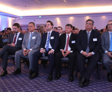 Governador Carlos Massa Ratinho Júnior participa  da 3ª edição do evento GRI PPPs e Concessões Brasil, em São Paulo.
São Paulo, 28/03/2019 - Foto: Rodrigo Félix Leal/ANPr