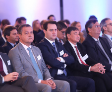 Governador Carlos Massa Ratinho Júnior participa  da 3ª edição do evento GRI PPPs e Concessões Brasil, em São Paulo.
São Paulo, 28/03/2019 - Foto: Rodrigo Félix Leal/ANPr