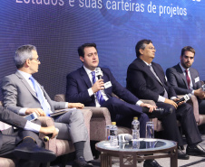 Governador Carlos Massa Ratinho Júnior participa  da 3ª edição do evento GRI PPPs e Concessões Brasil, em São Paulo.
São Paulo, 28/03/2019 - Foto: Rodrigo Félix Leal/ANPr