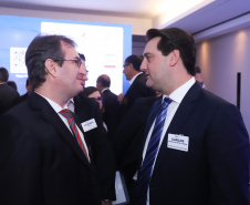 Governador Carlos Massa Ratinho Júnior participa  da 3ª edição do evento GRI PPPs e Concessões Brasil, em São Paulo.
São Paulo, 28/03/2019 - Foto: Rodrigo Félix Leal/ANPr