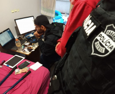 Polícia prende seis pessoas por crime sexual na internet. Foto: Polícia Civil