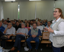 O secretário estadual da Agricultura e do Abastecimento, Norberto Ortigara, participou nesta quinta-feira (28) em Ponta Grossa do lançamento da cultivar de feijão-preto IPR Urutau, elaborada pelo Instituto Agronômico do Paraná (Iapar).  -  Ponta Grossa, 28/03/2019  -  Foto:  Edino Ferreira da Silva/ Iapar