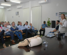 O secretário estadual da Agricultura e do Abastecimento, Norberto Ortigara, participou nesta quinta-feira (28) em Ponta Grossa do lançamento da cultivar de feijão-preto IPR Urutau, elaborada pelo Instituto Agronômico do Paraná (Iapar).  -  Ponta Grossa, 28/03/2019  -  Foto:  Edino Ferreira da Silva/ Iapar