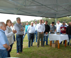 O secretário estadual da Agricultura e do Abastecimento, Norberto Ortigara, participou nesta quinta-feira (28) em Ponta Grossa do lançamento da cultivar de feijão-preto IPR Urutau, elaborada pelo Instituto Agronômico do Paraná (Iapar).  -  Ponta Grossa, 28/03/2019  -  Foto:  Edino Ferreira da Silva/ Iapar