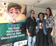 A ação da Secretaria da Justiça, Família e Trabalho em comemoração ao aniversário de Curitiba, em parceria com o 27º Batalhão Logístico do Exército Brasileiro, Polícia Militar, Sanepar e Rotary, realizou cerca de dois mil atendimentos na Praça Rui Barbosa, no centro da capital, nesta sexta-feira (29/03).  -  Curitiba, 29/03/2019  -  Foto: Divulgação SEJUF
