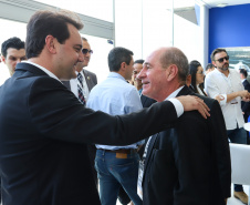 O governador Carlos Massa Ratinho Junior esteve nesta terça-feira (2) na 12ª edição da feira internacional de segurança LAAD Defence & Security, no Rio de Janeiro. A viagem teve como objetivo conhecer tecnologias que possam ser aplicadas no Paraná para reforçar e aprimorar o sistema segurança pública. Foto: Rodrigo Felix Leal/ANPr