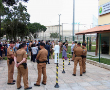 Curitiba, 02 de abril de 2019. Inauguração da Nova Sede da 1ª Cia do 13º BPM  -  Curitiba, 02/04/2019  -  Foto: Soldado Amanda Morais