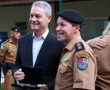 Curitiba, 02 de abril de 2019. Inauguração da Nova Sede da 1ª Cia do 13º BPM  -  Curitiba, 02/04/2019  -  Foto: Soldado Amanda Morais