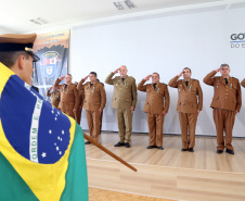 Batalhão da Policia Ambiental comemora 62 anos, vice governador Darci Piana recebe medalha do mérito ambiental.
Foto Gilson Abreu/ANPr