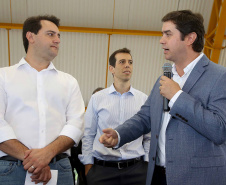 Governador Carlos Massa Ratinho Júnior inaugura em Guarapuava a nova sede do Colégio Estadual Leni Marlene Jacob  -  Guarapuava, 04/04/2019  -  Foto: Jaelson Lucas/ANPr