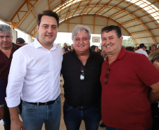 Governador Carlos Massa Ratinho Júnior inaugura em Guarapuava a nova sede do Colégio Estadual Leni Marlene Jacob  -  Guarapuava, 04/04/2019  -  Foto: Rodrigo Felix Leal/ANPr