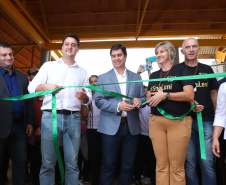 Governador Carlos Massa Ratinho Júnior inaugura em Guarapuava a nova sede do Colégio Estadual Leni Marlene Jacob  -  Guarapuava, 04/04/2019  -  Foto: Rodrigo Felix Leal/ANPr