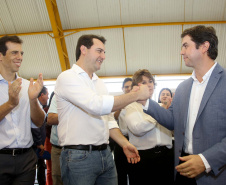 |Governador Carlos Massa Ratinho Júnior inaugura em Guarapuava a nova sede do Colégio Estadual Pedro Carli  -  Guarapuava, 04/04/2019  -  Foto: Jaelson Lucas/ANPr