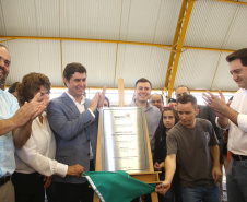 |Governador Carlos Massa Ratinho Júnior inaugura em Guarapuava a nova sede do Colégio Estadual Pedro Carli  -  Guarapuava, 04/04/2019  -  Foto: Jaelson Lucas/ANPr
