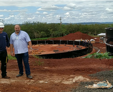 Duas novas estações de tratamento de esgoto implantadas pela Sanepar no Oeste do Estado atendem à diretriz da empresa de modernizar o sistema de coleta e tratamento com alternativas mais eficientes. A estação de Santa Helena será concluída em maio e a do Rio Toledo, que atende 65 mil pessoas da região Sul da cidade, já está em operação.  Foto: Divulgação Sanepar