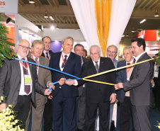 Governador Carlos Massa Ratinho Júnior abre a Mercosuper 2019 -  38ª Feira e Convenção Paranaense de Supermercados  -  Pinhais, 09/04/2019  -  Foto: Gilson Abreu/ANPr