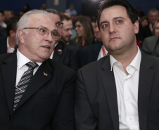 Governador Carlos Massa Ratinho Júnior abre a Mercosuper 2019 -  38ª Feira e Convenção Paranaense de Supermercados  -  Pinhais, 09/04/2019  -  Foto: Gilson Abreu/ANPr